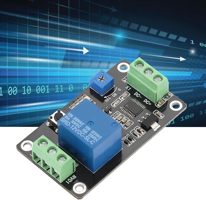 Timer Relay Module Self Locking Delay On Off - Image 8