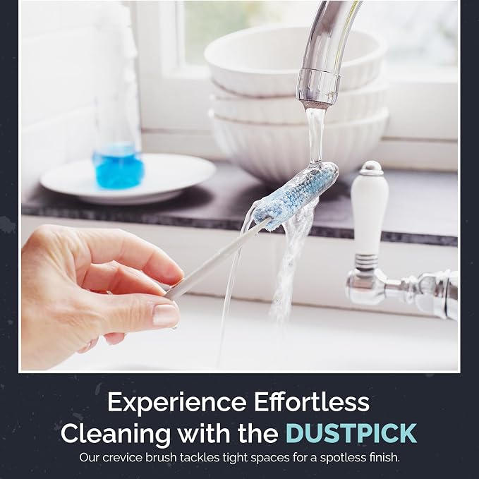 Reusable Microfiber Duster & Crevice Cleaning Brush | Versatile Cleaning Tools - Image 5