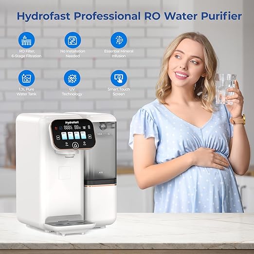 Countertop Reverse Osmosis Water Filter, UV 6 Stage RO Filtration System - Image 2