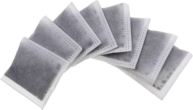 8 Pack Compact Activated Charcoal Odor Absorbing Filter Refill Deodorizer - Image 5