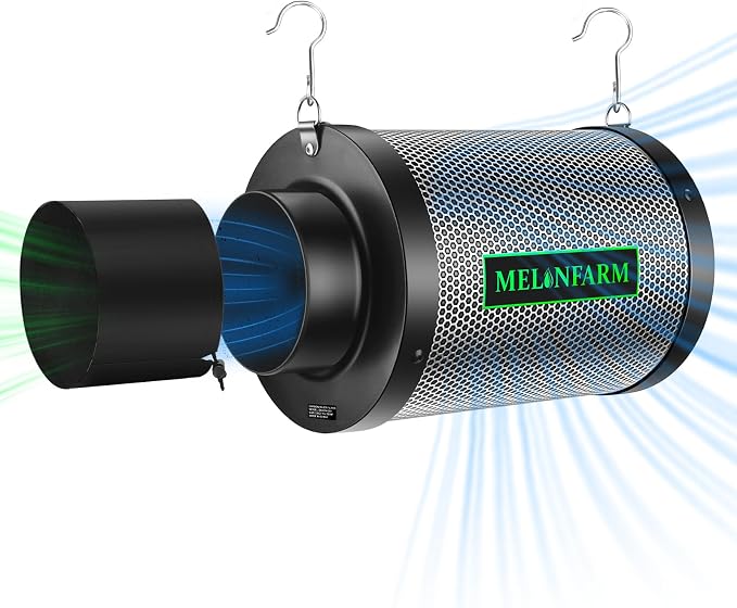 4 Inch Air Carbon Filter Smelliness Control by MELONFARM