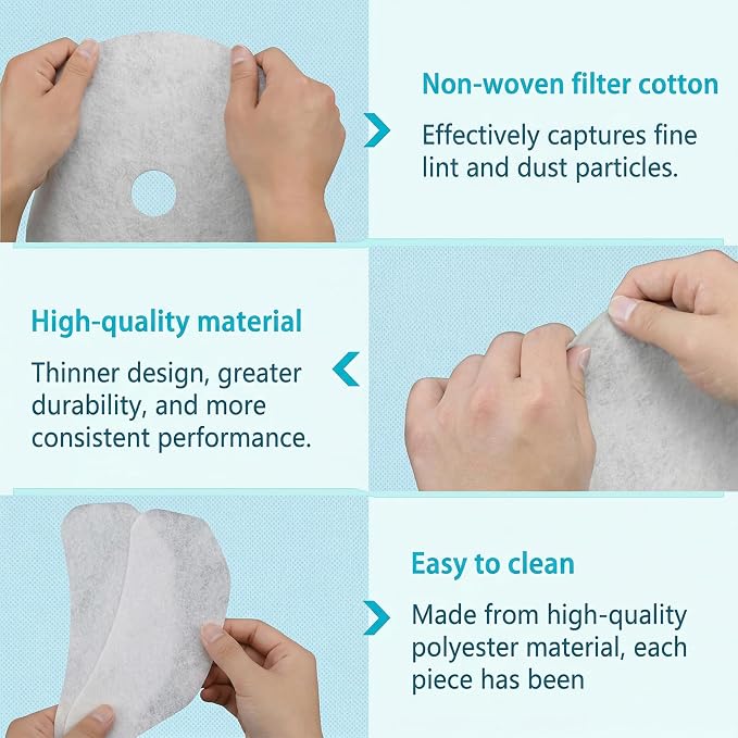 10Pcs Dryer Filter Replacement, Universal Cloth Dryer Replacement Include 8 - Image 6