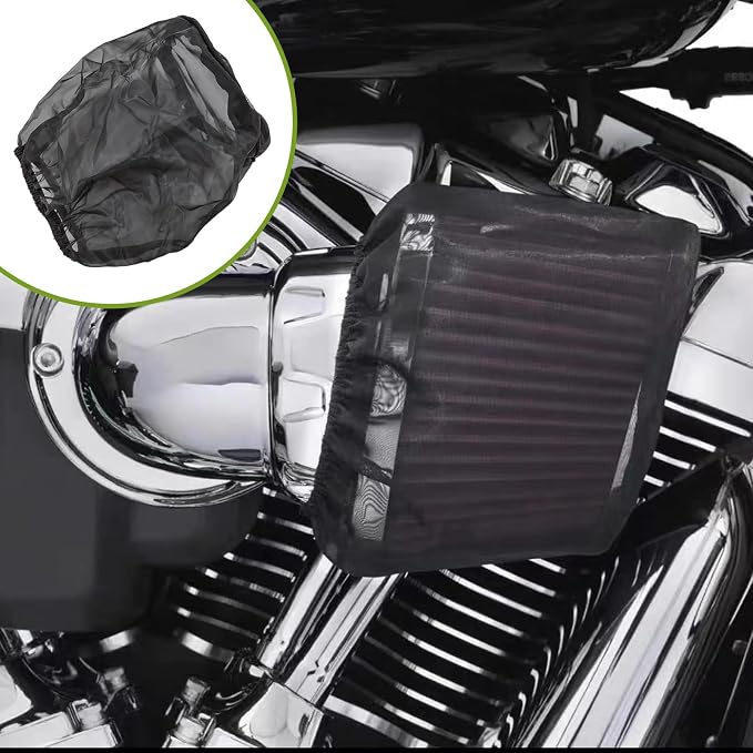 Dickno 2 PCS Air Filter Cover for Car, Dustproof Cold Air Filter Protective - Image 5