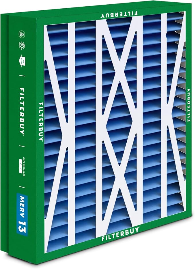 Filterbuy 21x23.5x5 Air Filter MERV 13 Optimal Smoke & Allergy Defense - Image 8