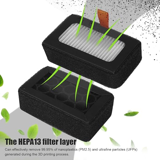 3pcs Air Filter for Bambu Lab, Activated Carbon Combo Air Filter Cartridge - Image 4