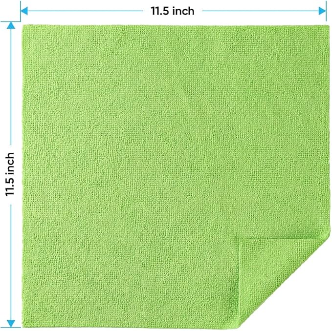 HOMEXCEL 400 Pack Microfiber Cleaning Cloths, Microfiber Towels - Image 6
