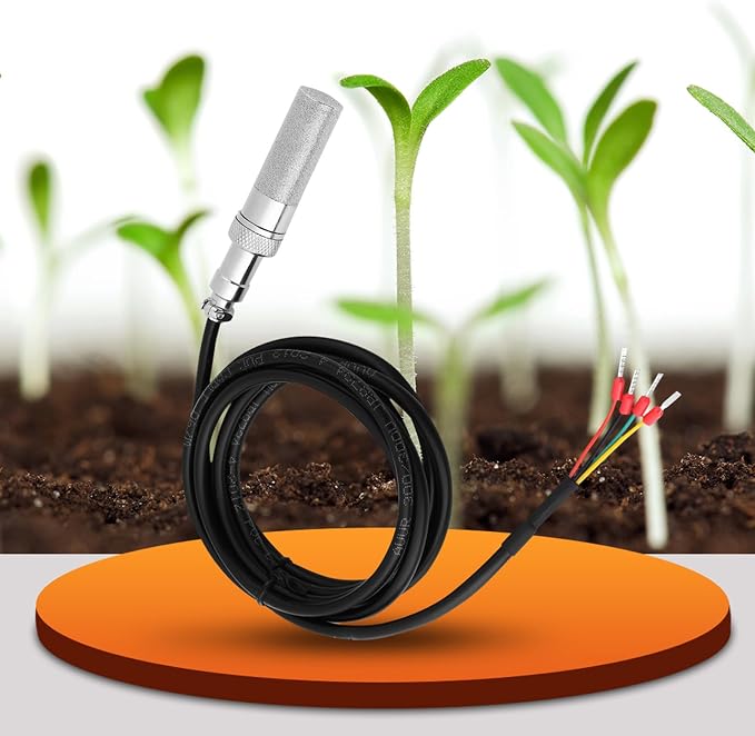 FS200 SHT20 Soil Meter, Soil Humidity Temperature Sensor, Self Calibration - Image 4