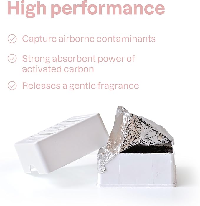 ATTITUDE Air Purifier with Activated Carbon Filter, Plant- and Mineral-Based - Image 5