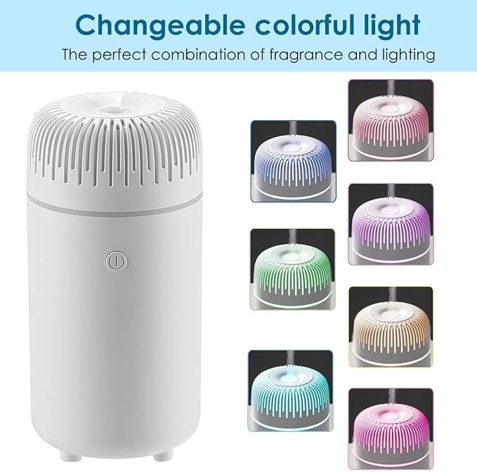 Car Diffuser Humidifier USB Aromatherapy Essential Oil Air Freshener USB Cool - Image 2