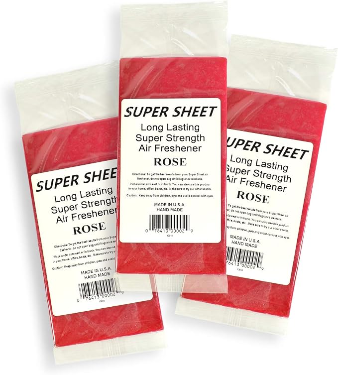 Super Sheet Small Under Seat Car Air Freshener by Jenray