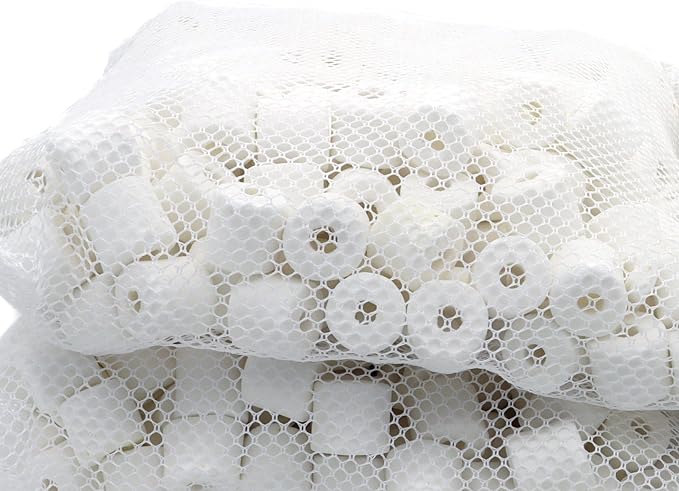 JIHAQUA Aquarium Bio Ceramic Rings 10 lbs Filter Media - Image 2