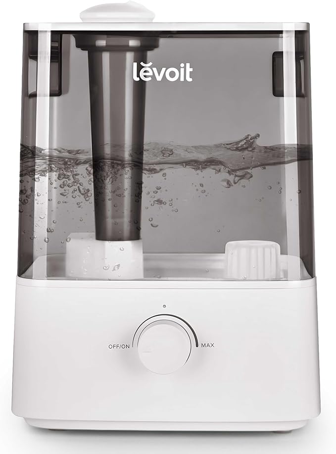 Levoit Classic300 Ultrasonic Top Fill Humidifier, Extra Large 6L Tank, 60H | by Unknown