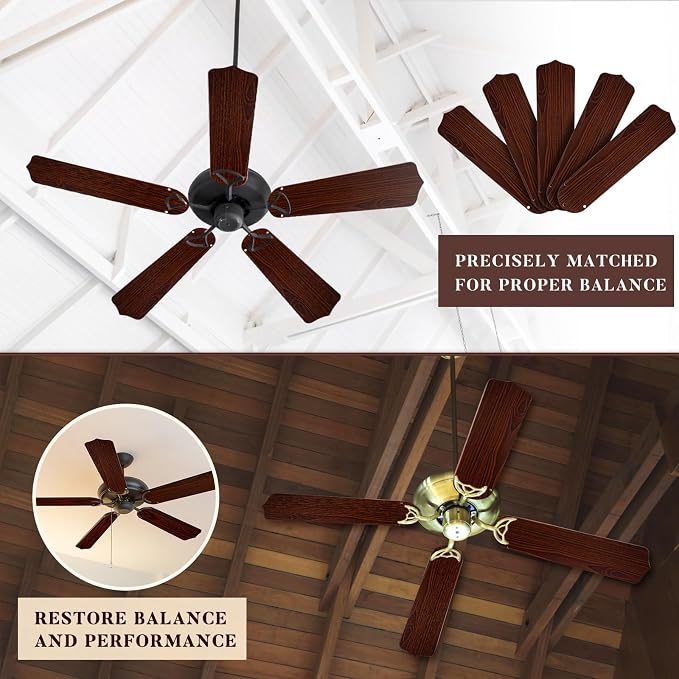 Lineshading 5 Pack 20" Replacement Fan Blades - Image 4