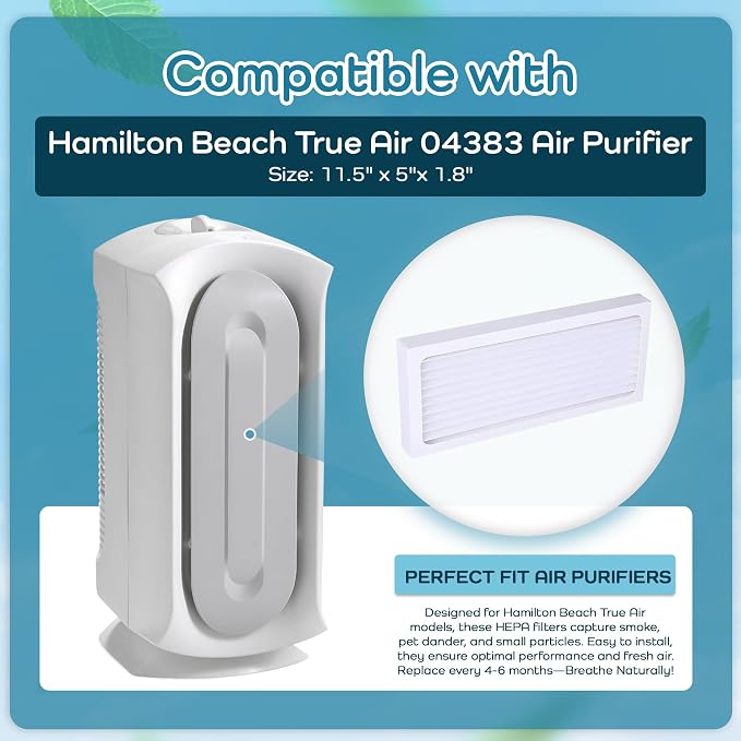 Breathe Naturally Replacement Filter Compatible - Image 3