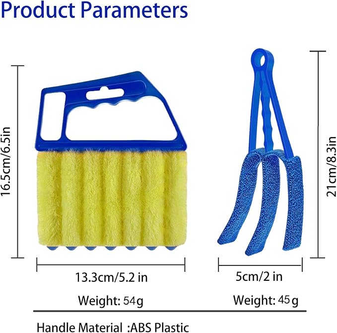 Washable Blind Cleaner Tool, Blind Duster, Microfiber Dusting Brush - Image 2