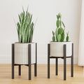 Linpla 2-Pack Adjustable Metal Plant Stand Indoor Outdoor by Linpla