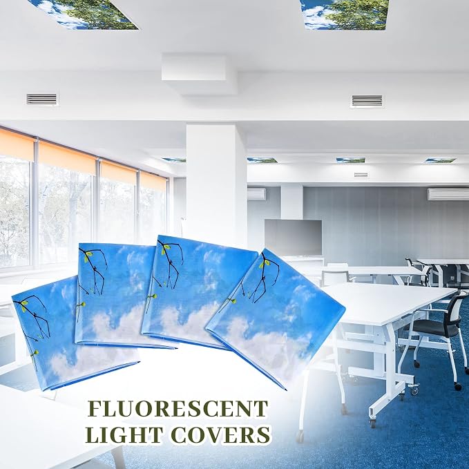 Patelai 4 x 2 Feet Fabric Fluorescent Light Cover - Image 6