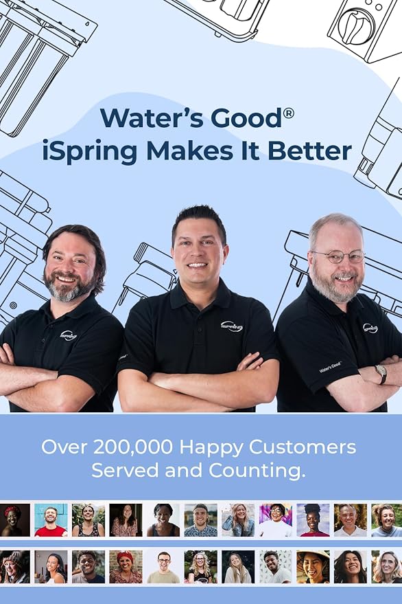 iSpring F3WGB32BCPB 20" x 4.5" Whole House Water Filters - Image 8