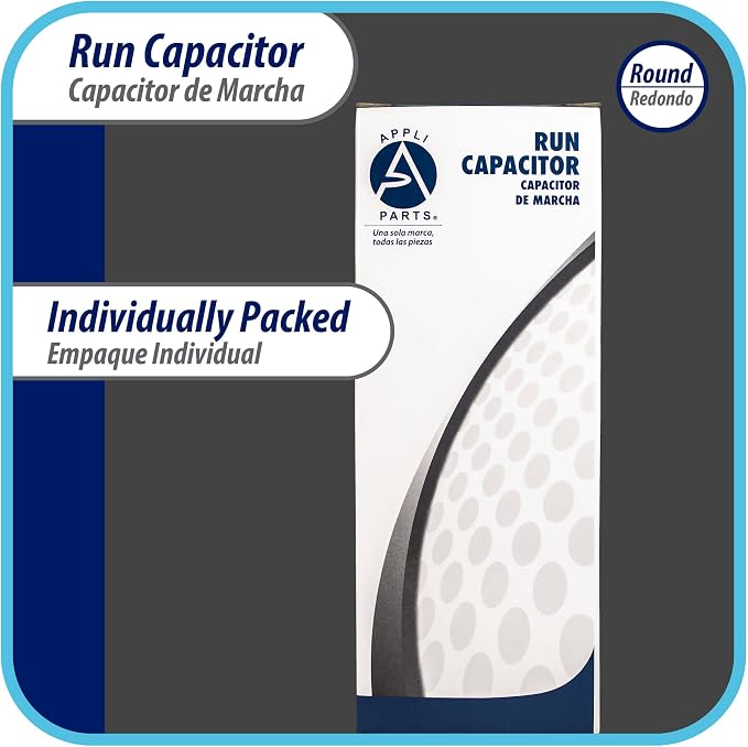 Appli Parts Run Capacitor for ac 4 Mfd uF 370 VAC or 450 VAC CBB65 Round - Image 7