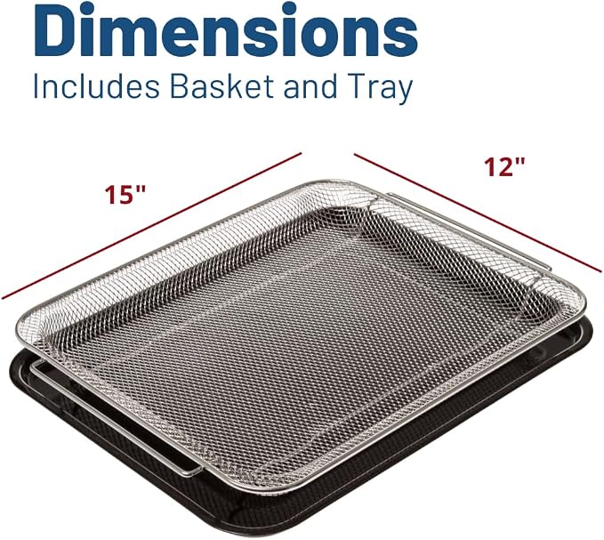 GE Appliances Air Fry Basket & Tray Set - Image 4