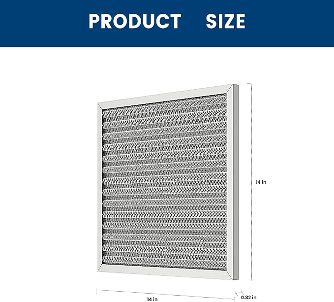 14x14x1 HVAC Furnace Air Filter, Lasts a Lifetime, the Last HVAC Filter You - Image 5