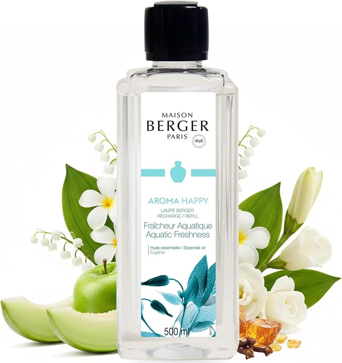 MAISON BERGER Lampe Berger Refill, 500 ml, Aquatic Freshness | Catalytic Lamp by MAISONBERGER