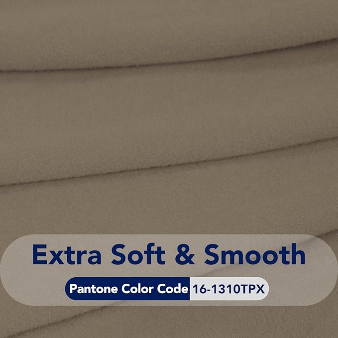 PureFit Super Stretch 4 Seater Sofa Slipcover – Spandex Non Slip Soft Couch Sofa Cover, Washable Furniture Protector with Non Skid Foam and Elastic Bottom for Kids, Pets （XX Large, Natural）