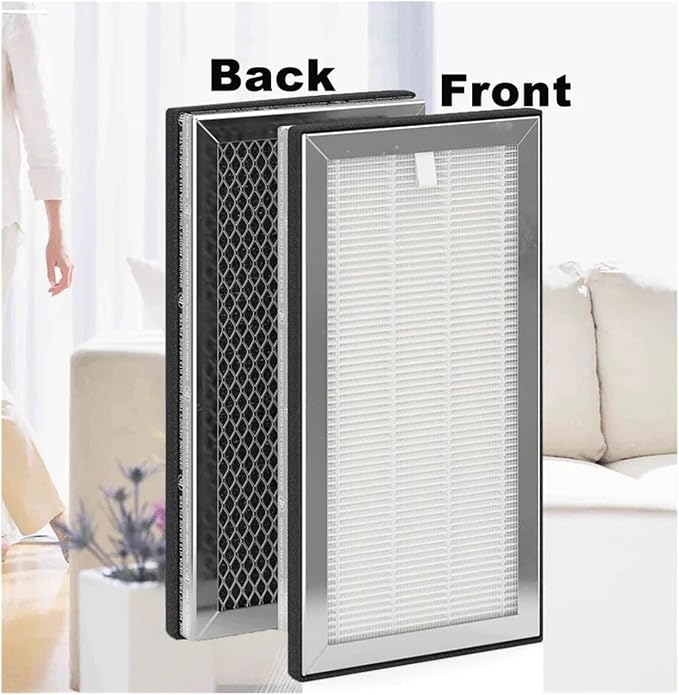 2/4 Pack True HEPA H13 And Activated Carbon 15 Replacement Filter，Compatible - Image 4