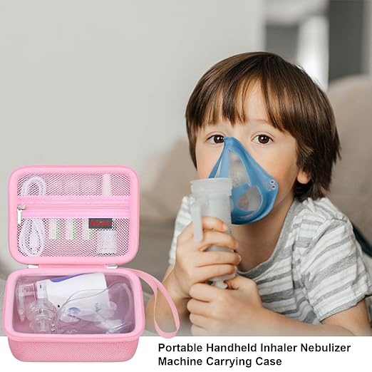 Elonbo Carrying Case for Portable Handheld Inhaler Nebulizer Machine - Image 7