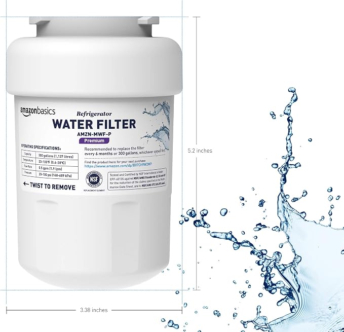 Amazon Basics Replacement Water Filter Cartridge Compatible - Image 4