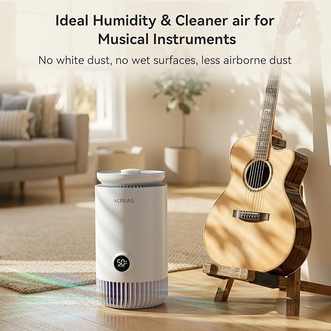 Humidifier & Air Purifier Combo, 0.8-Gal Top Fill | Evaporative No-Mist - Image 5