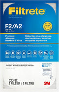 Filtrete F2 Room Air Purifier Filter, True HEPA Premium Allergen, and Virus by Unknown