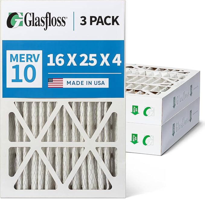 Glasfloss ZL 16x25x4 MERV 10 Pleated 4" Inch Air Filters - Image 6