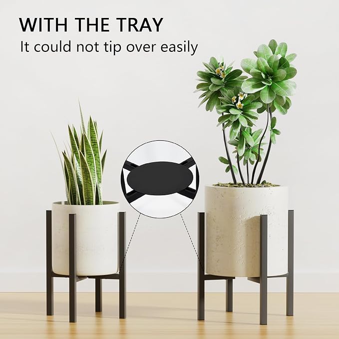 Linpla Adjustable Metal Plant Stand Indoor Outdoor - Image 5