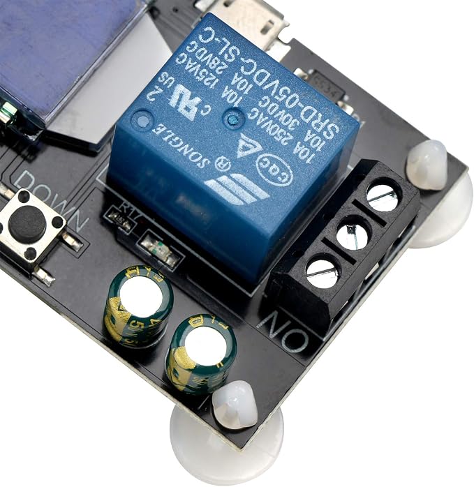 DROK Time Delay Relay, DC 5V/12V/24V Timer Relay Delay-Off Cycle 0.01s-9999mins - Image 6