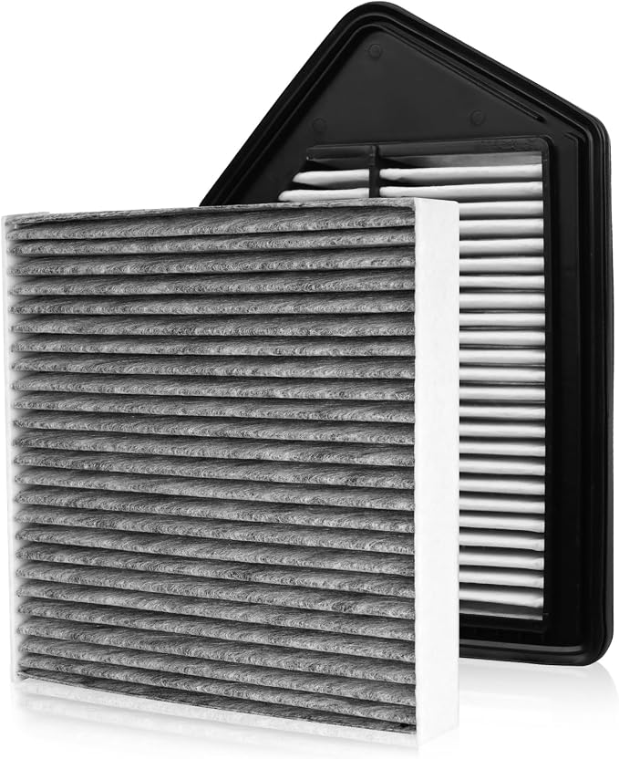 Cabin & Engine Air Filter 2010-2011 Honda CR-V CRV L4 2.4L Activated Carbon by Forccord