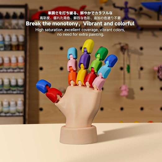 RESIONE CL-TH Tough ABS-Like Color 3D Printer Resin, Highly Saturated & Opaque - Image 5