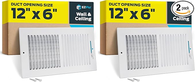 EZ-FLO 12 x 6 Inch Air Vent Cover by EZ-FLO