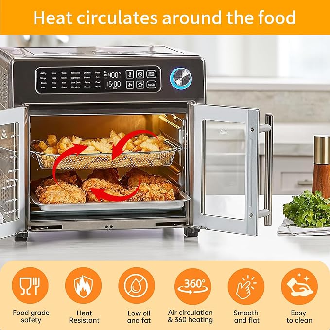 GCQ 3 Pieces Set Air Fryer Accessories - Image 7
