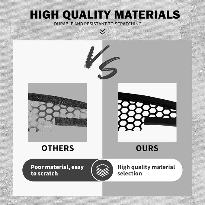 Motorcycle Fairing Mesh Grill Side Vent Screen Cover Fit - Image 6