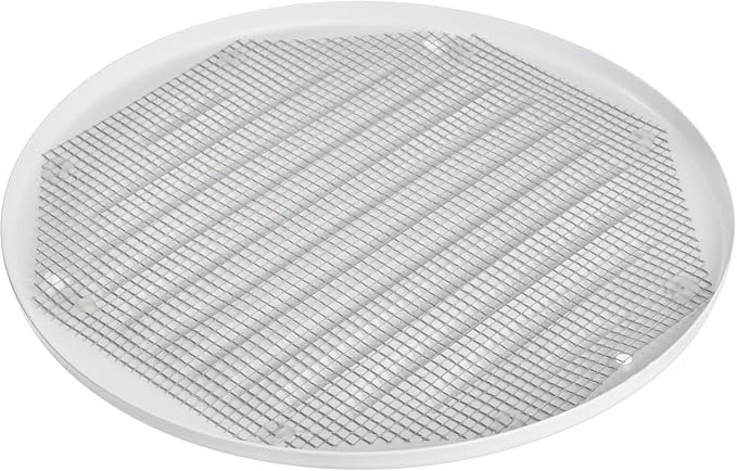 White Metal 6'' Inch Round Ventilation Grille - Image 5