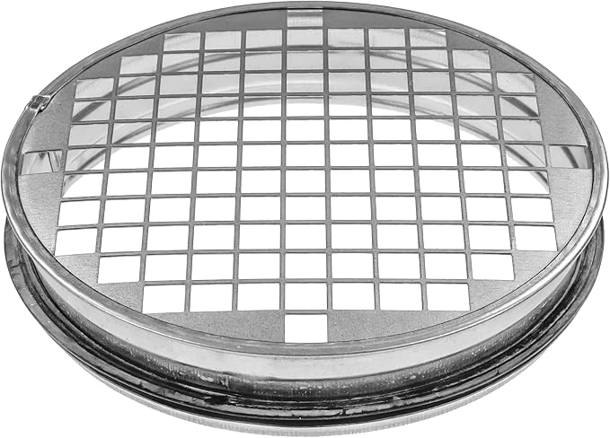 Repa Market 6 Inch Galvanized Steel Duct End Cap by RepaMarket