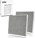 UIU Cabin Air Filter with Activated Carbon 2PCS Compatible with Toyota RAV4 by UIUPARTS
