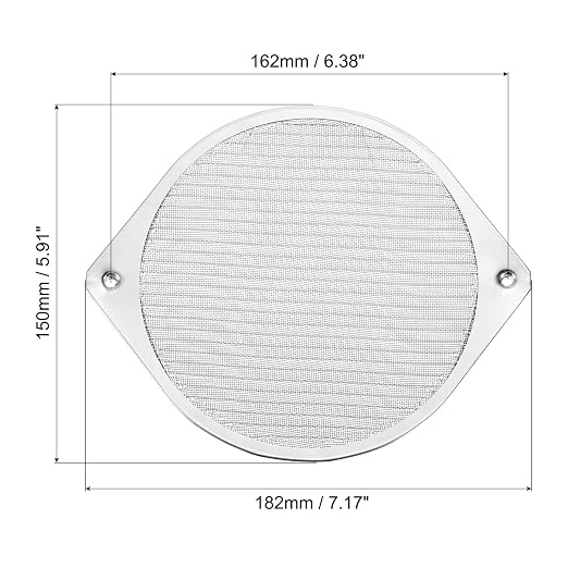 PATIKIL 150mm Computer Fan Filter Grill - Image 2
