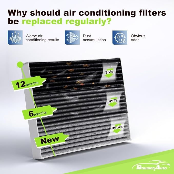 Engine & Cabin Air Filter for Hyundai Sonata Gas Air filter for Car Replacement - Image 4