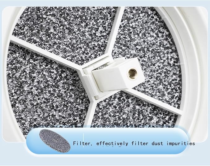 Round Muffler Press Adjustable Air Outlet Three-speed Press Muffler Filtration - Image 6