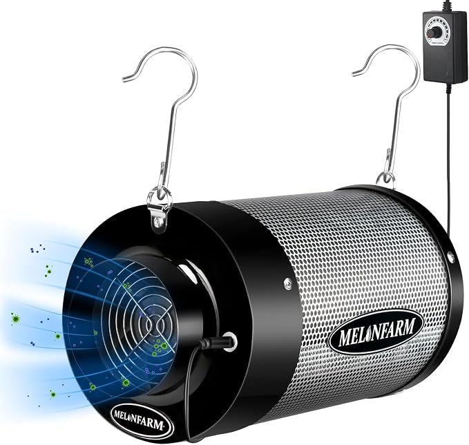 4 inch Air Carbon Filter Smelliness Control by MELONFARM