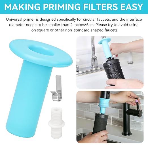 Filter Primer Kit for Berkey Gravity-Fed Water Filtration Systems, Universal - Image 2
