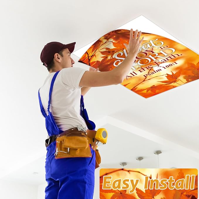 8 Pcs Fluorescent Light Covers - Image 4
