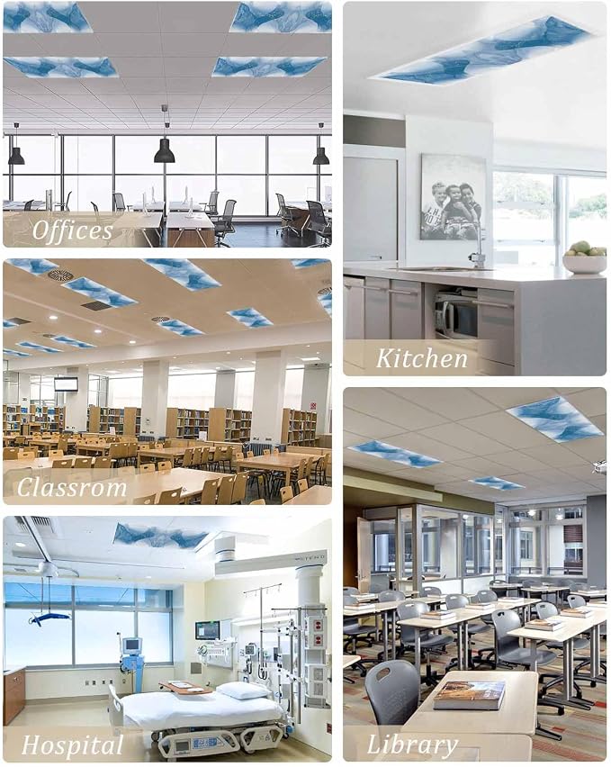 4 Pack Fluorescent Light Covers - Image 7